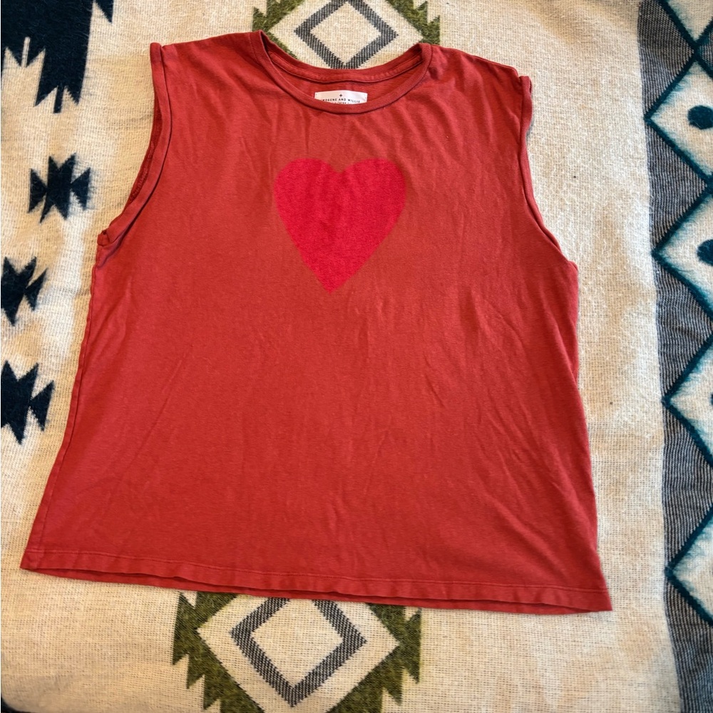 imogene + willie the "star" muscle tee